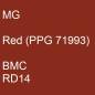 Preview: MG, Red (PPG 71993), BMC RD14.